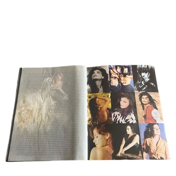 Vintage Paula Abdul Under My Spell Tour Concert Book Program Large - Picture 15 of 16